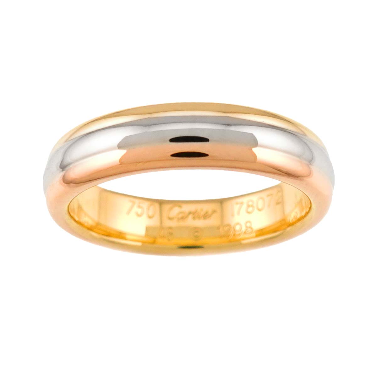 Vendome Ring 18K YG WG PG 750 size48 4-4.5(US)