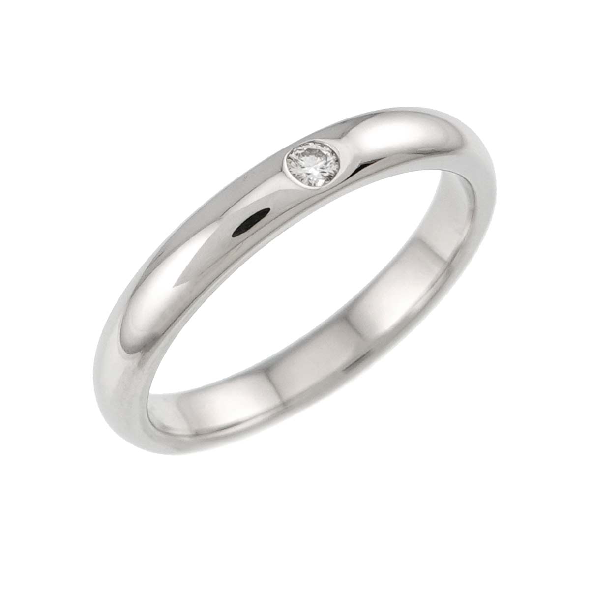 Diamond Ring Pt Platinum size6.75(US)