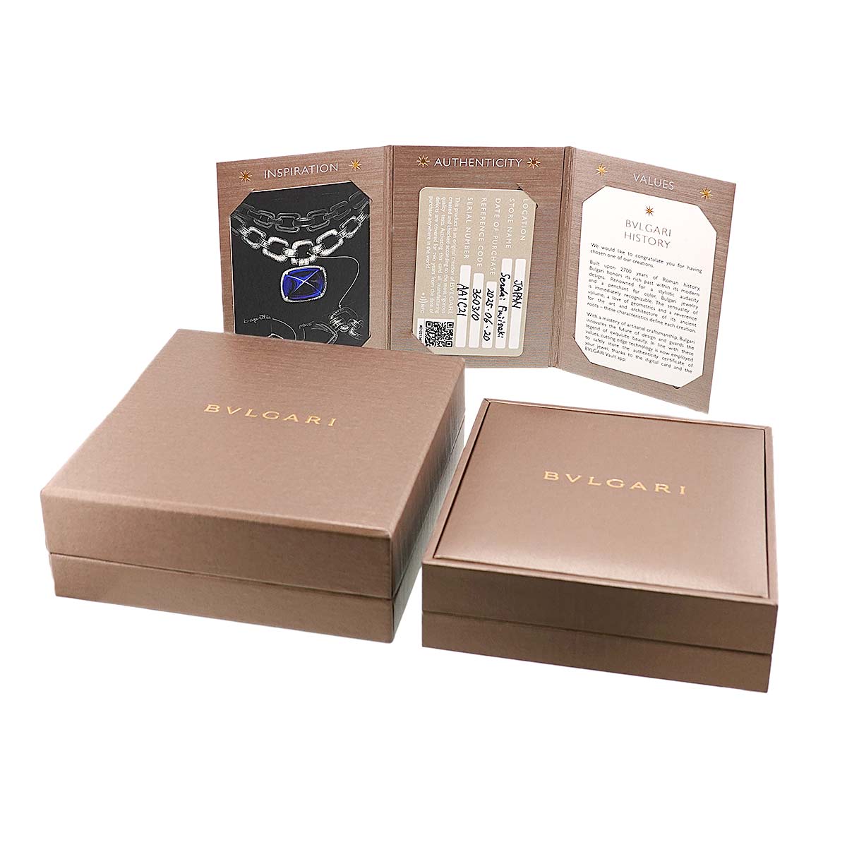 B-ZERO1 Classic Necklace 18K White Gold 750