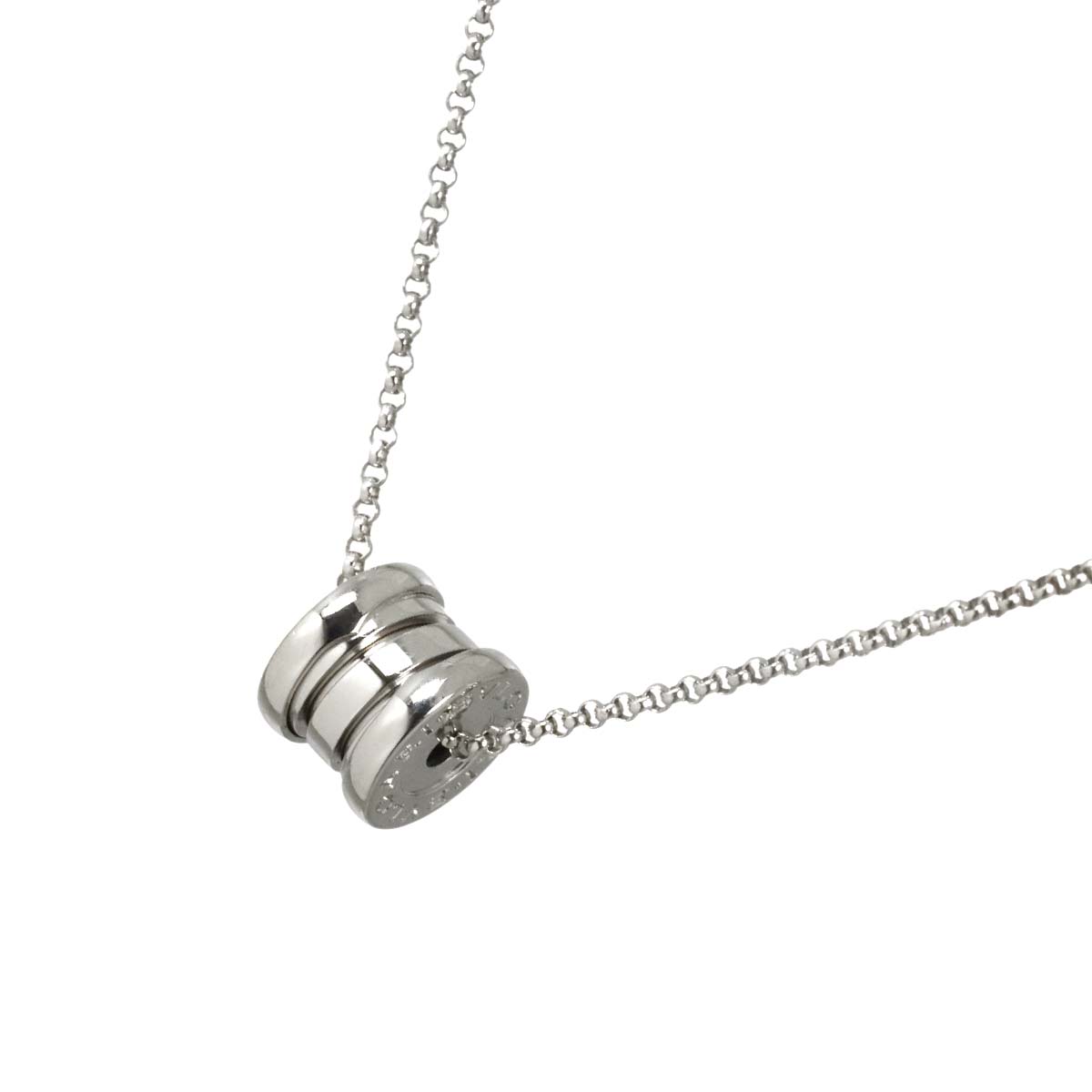 B-ZERO1 Classic Necklace 18K White Gold 750