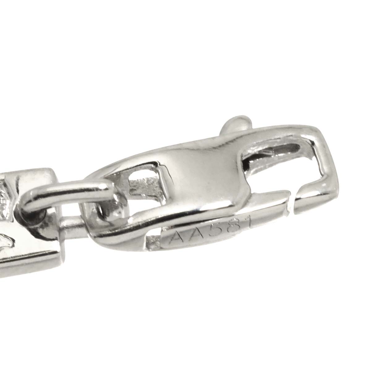 Monogram Bracelet 18K White Gold 750