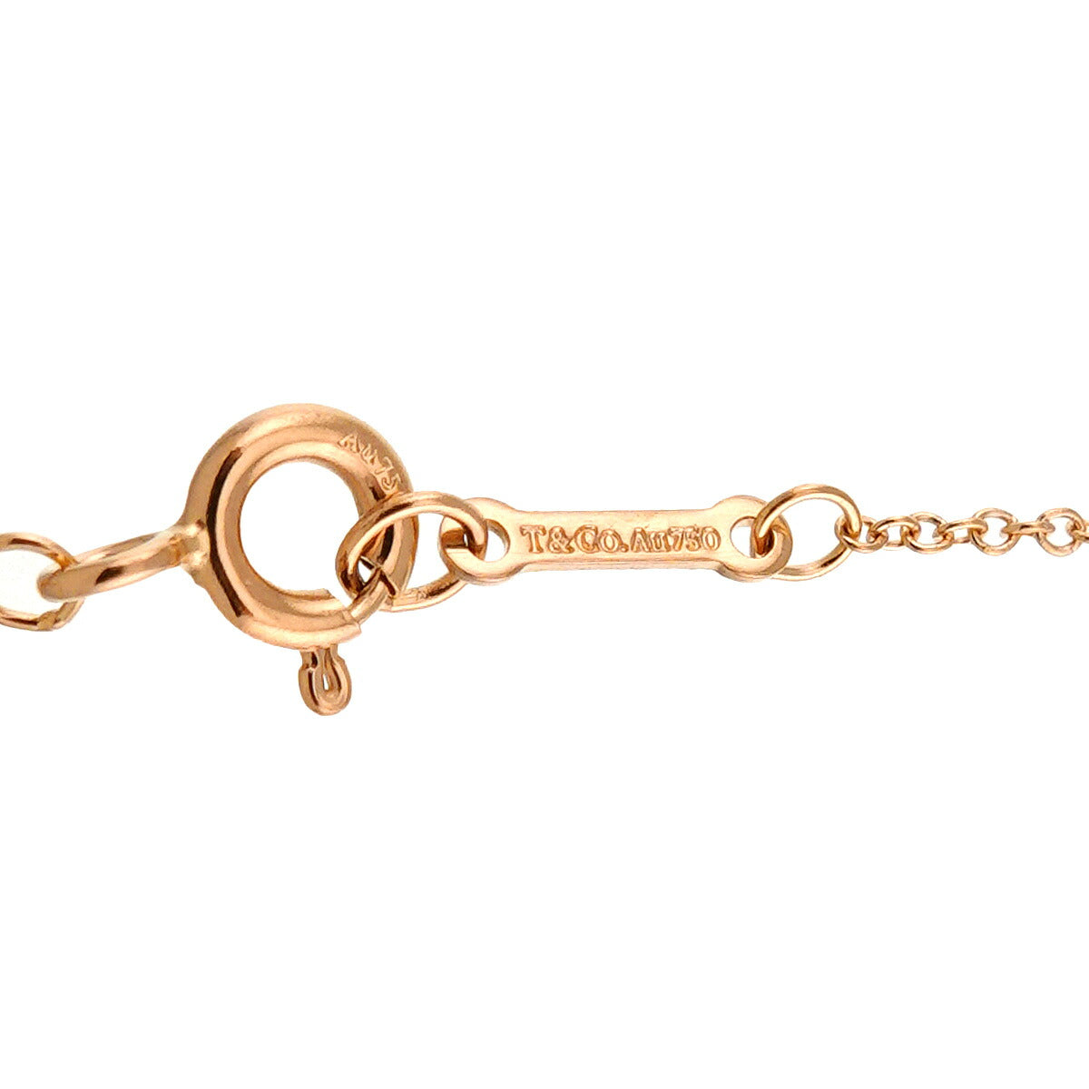 Loving Heart Necklace 18K Pink Gold 750