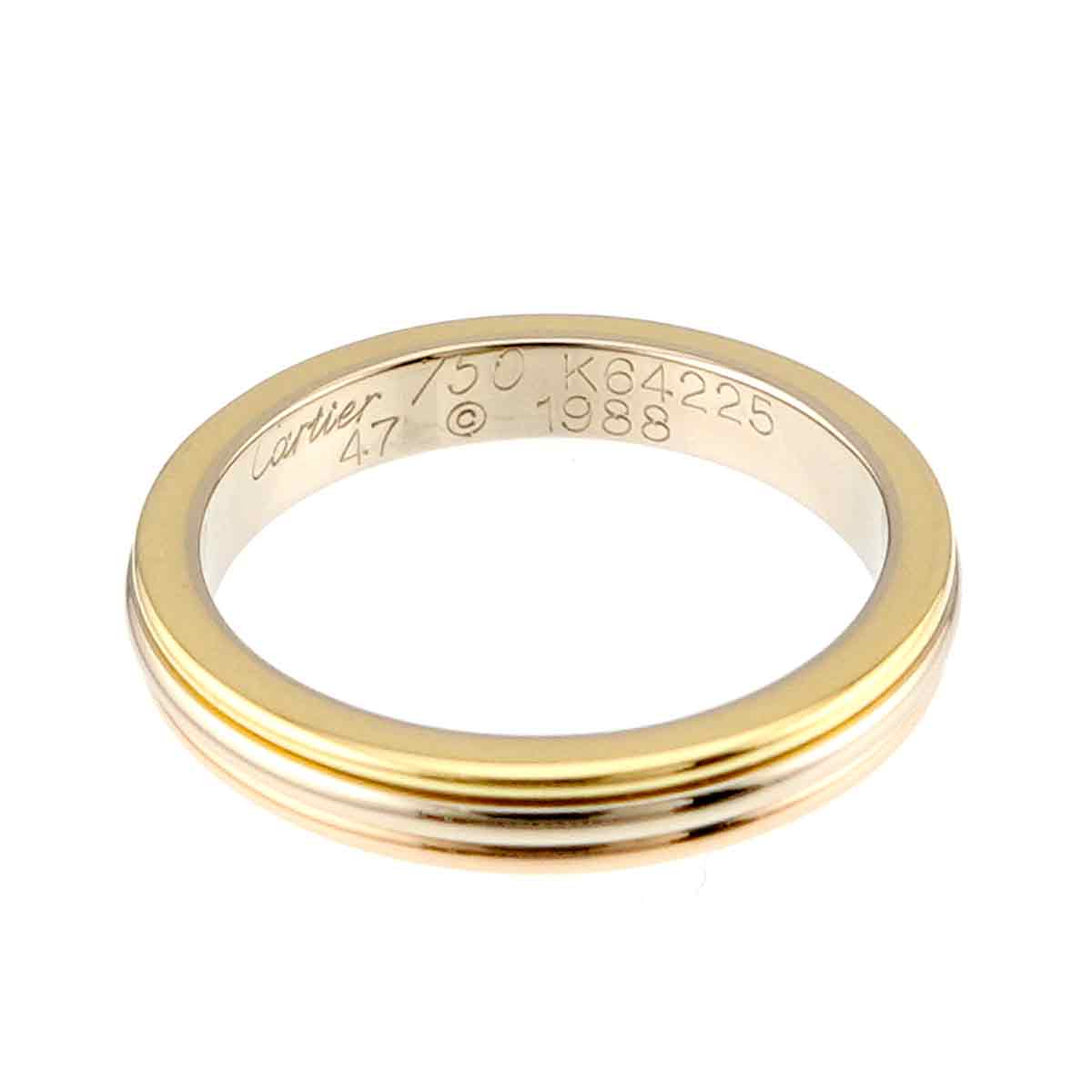 Vendome Ring 18K YG WG PG 750 size47 4(US)