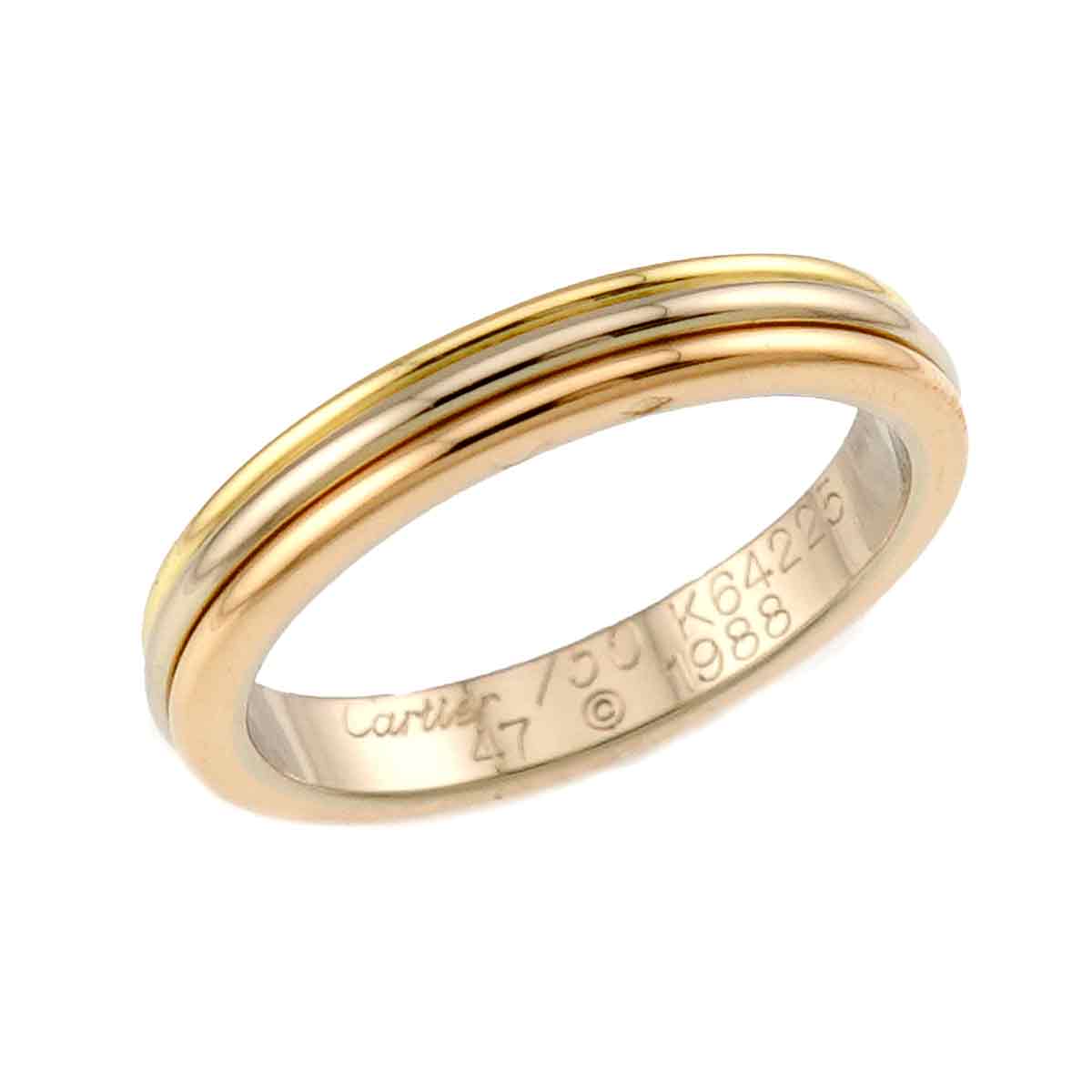 Vendome Ring 18K YG WG PG 750 size47 4(US)