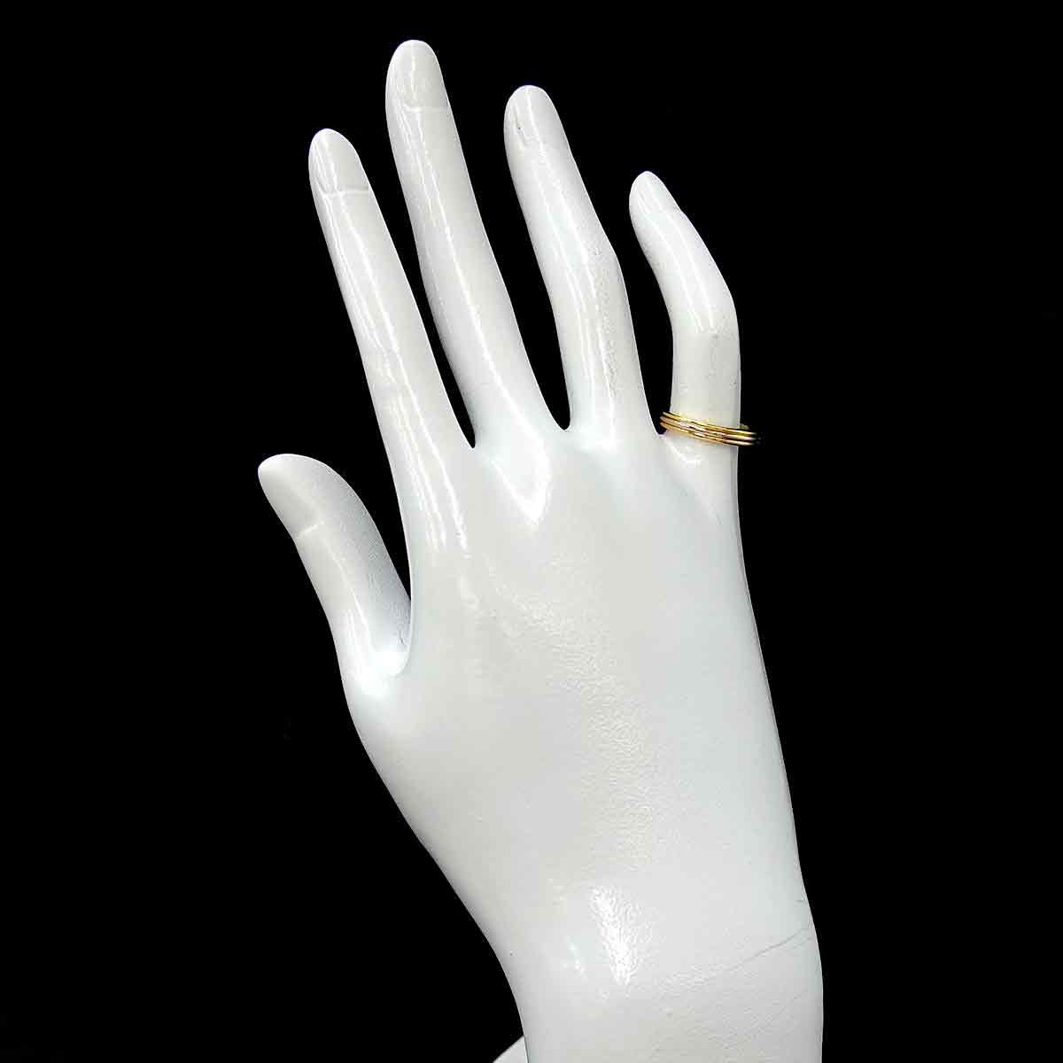 Vendome Ring 18K YG WG PG 750 size47 4(US)