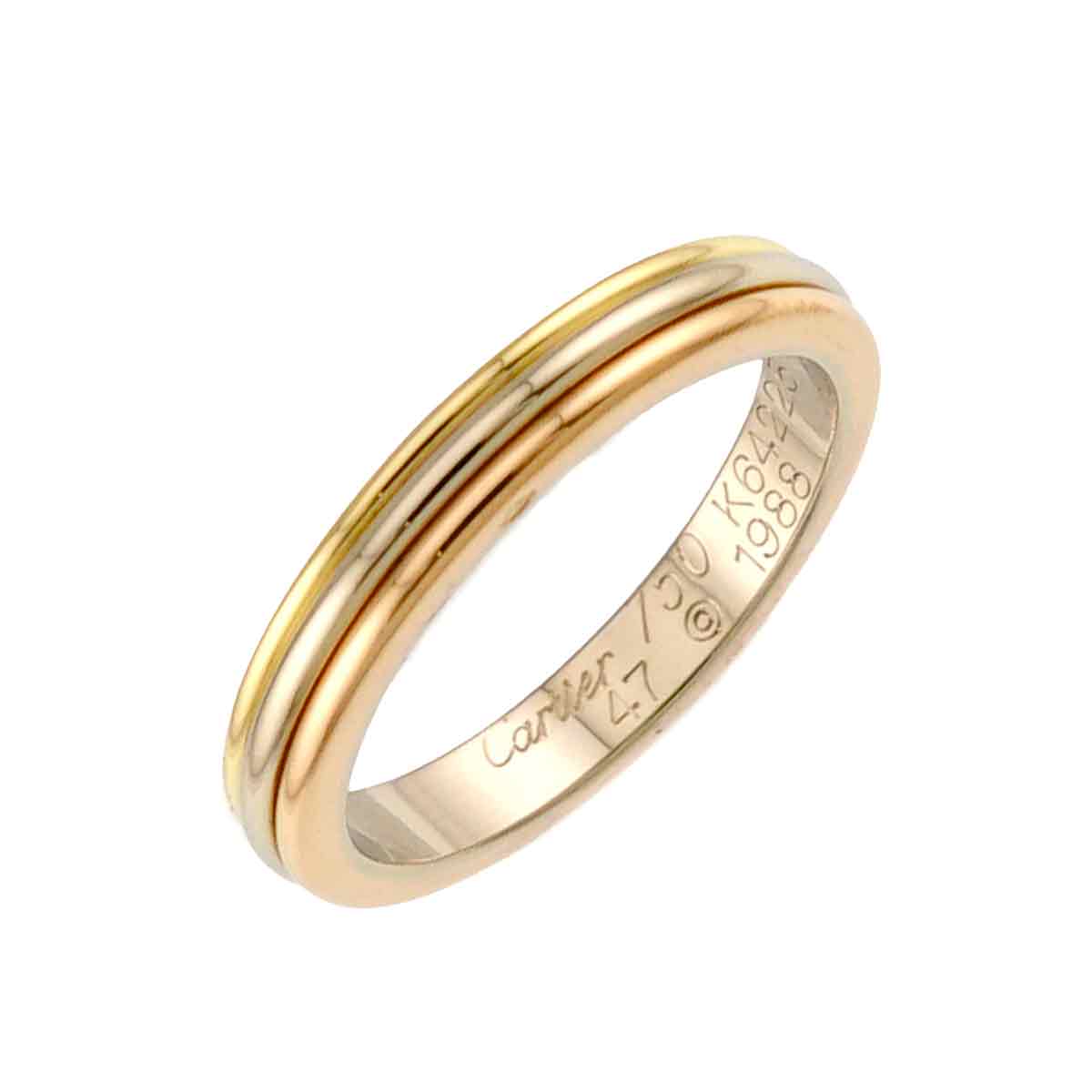 Vendome Ring 18K YG WG PG 750 size47 4(US)