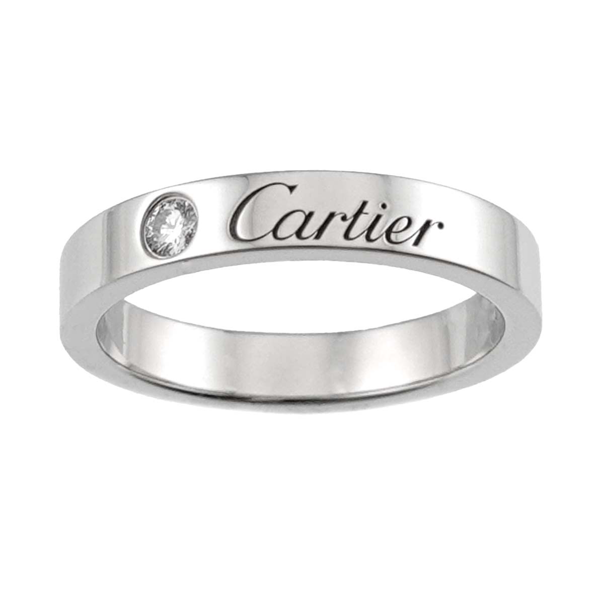 C de Diamond 1P Ring Pt Platinum size46 3.75(US)