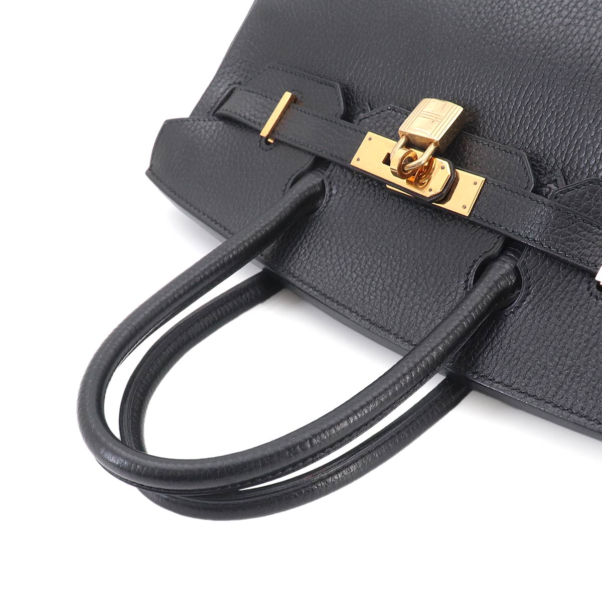 Birkin 30 Hand Bag Ardennes Black Purse