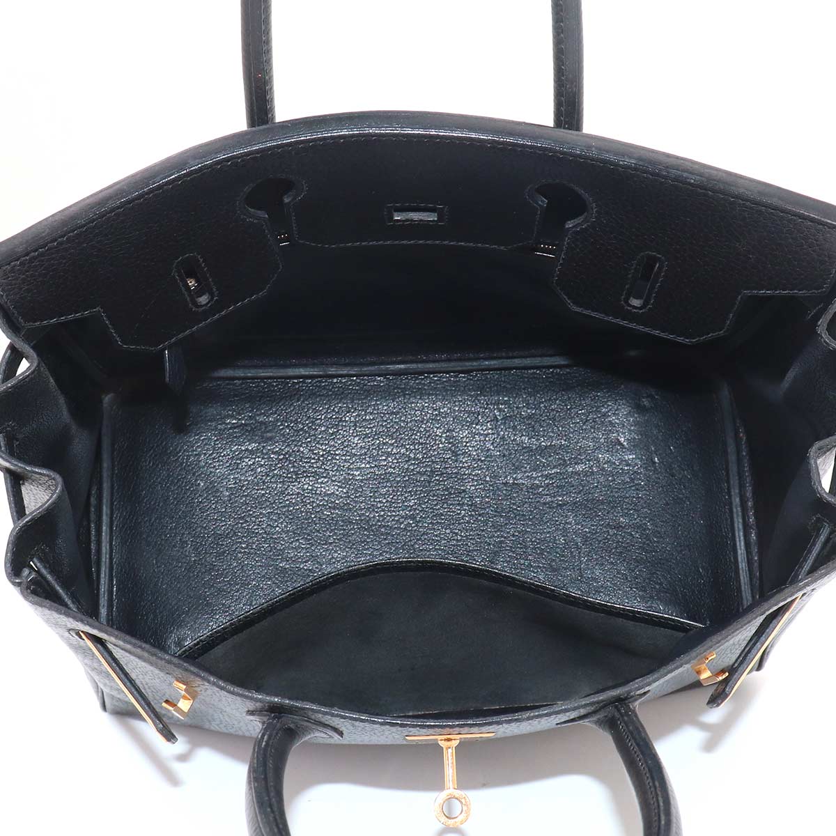 Birkin 30 Hand Bag Ardennes Black Purse