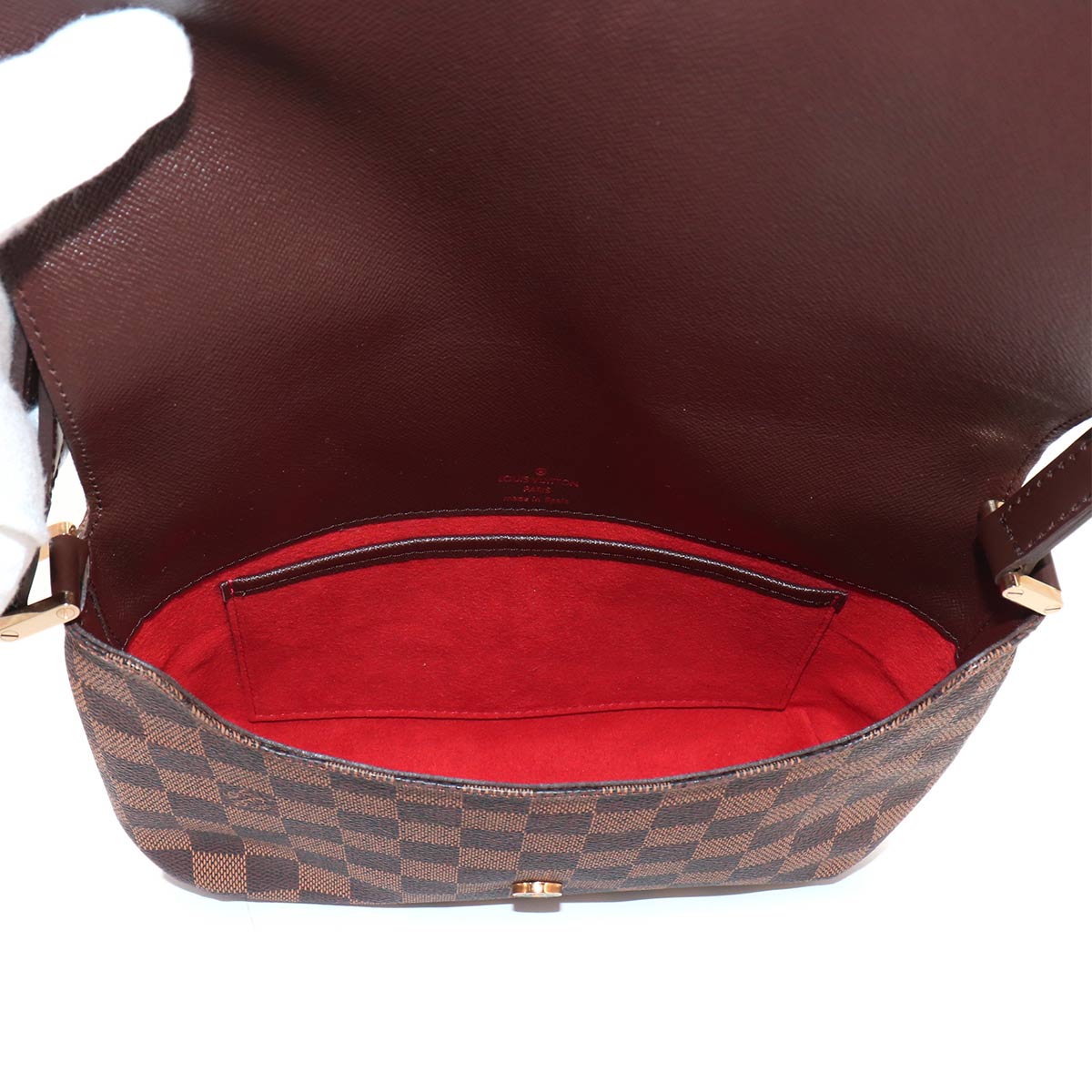 Damier Musette Tango Short Shoulder Bag Ebene N51255