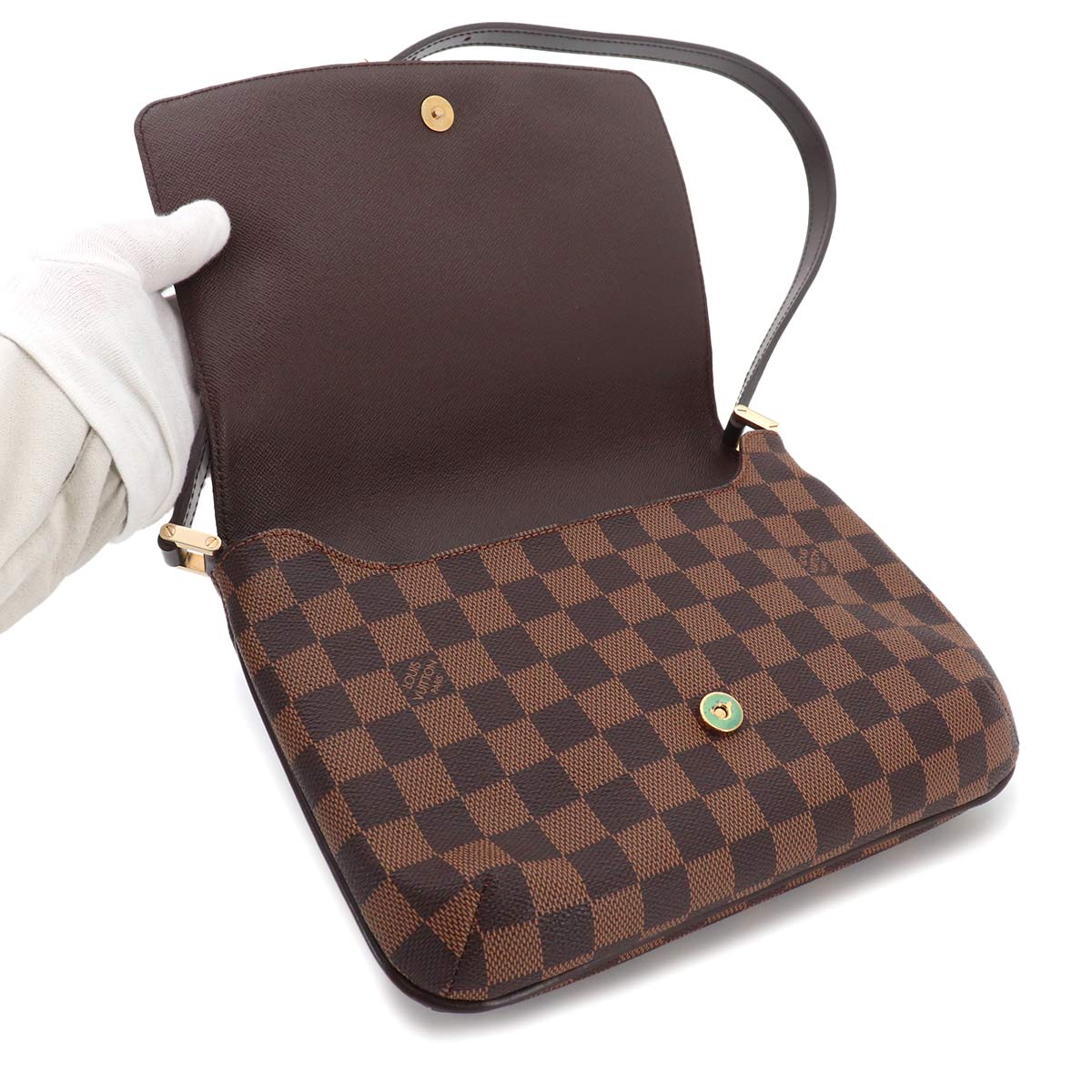 Damier Musette Tango Short Shoulder Bag Ebene N51255