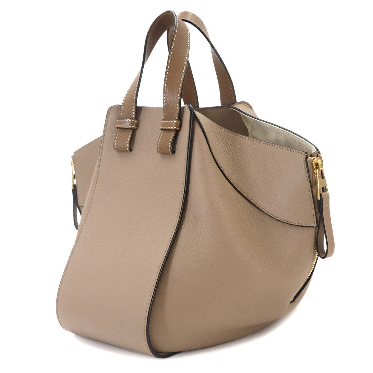 Hammock Small 2way Hand Bag Leather Beige Brown 38712KBN60 90332328