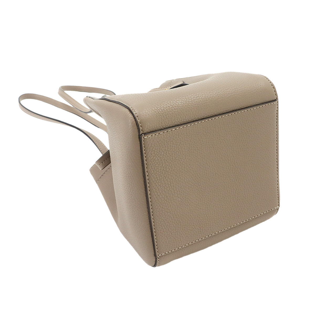 ORIGAMI Small Shoulder Bag Leather Beige 8BS083 Purse
