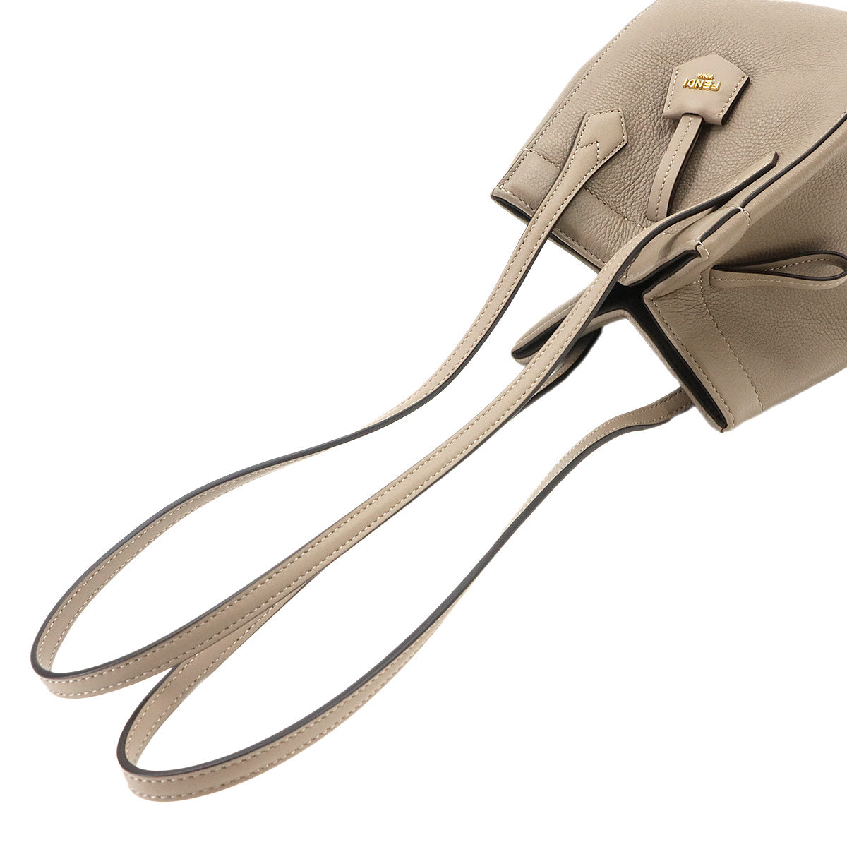 ORIGAMI Small Shoulder Bag Leather Beige 8BS083 Purse