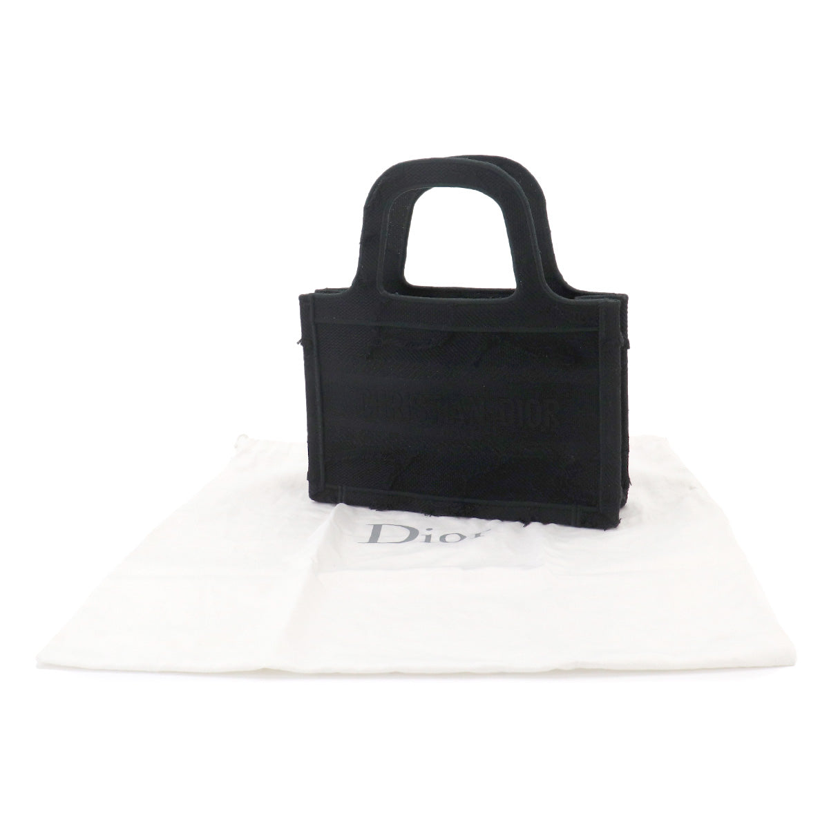 Book Tote Mini Bag Canvas Black S5475ZWAH