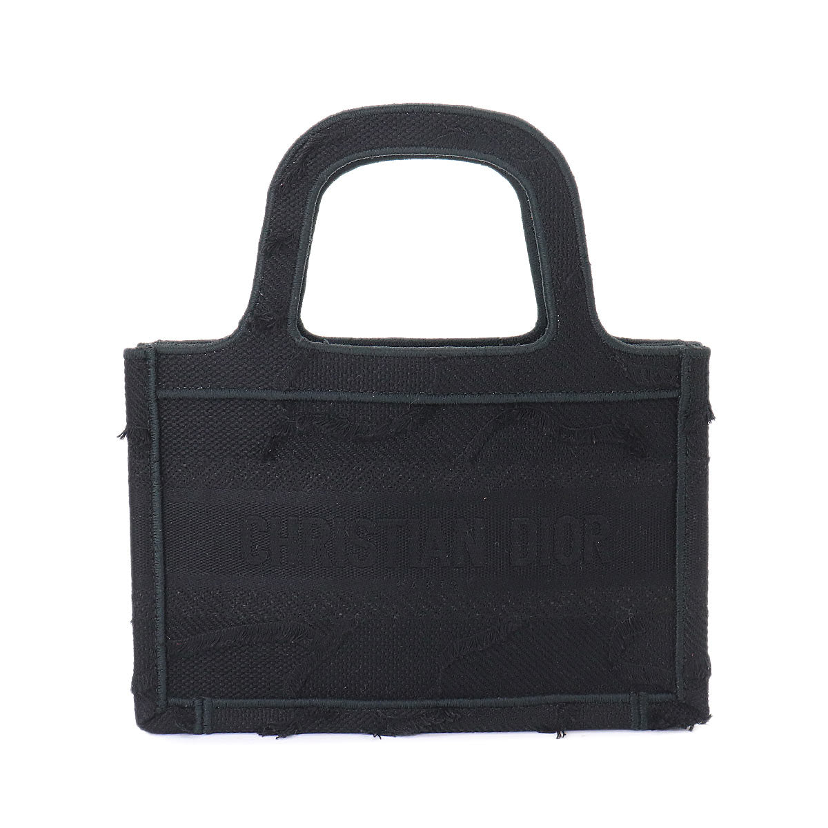 Book Tote Mini Bag Canvas Black S5475ZWAH