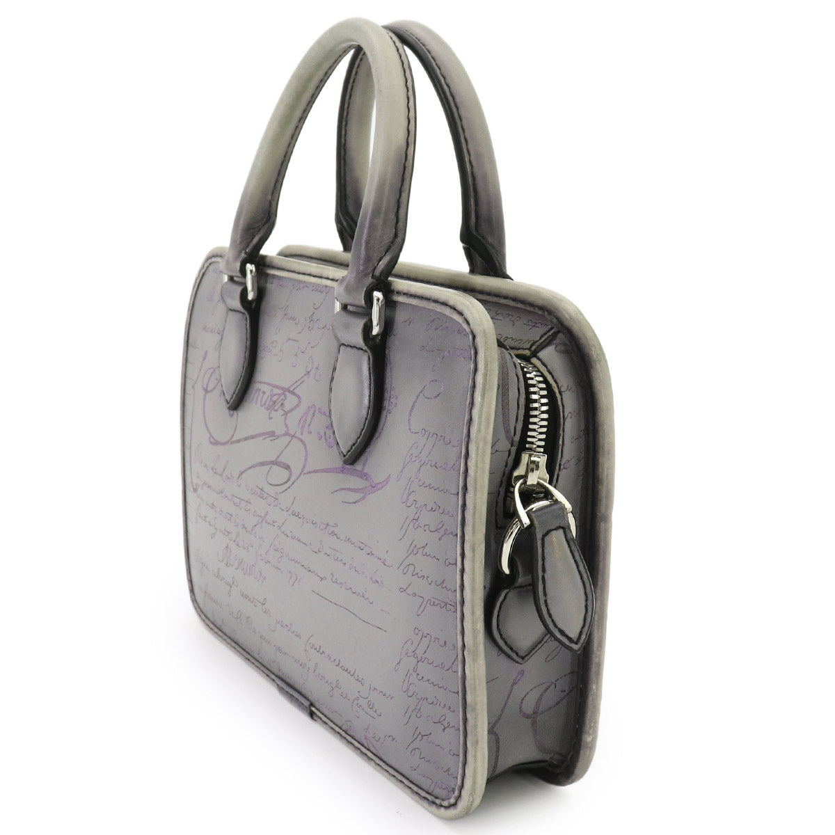 Calligraphy Unjour Gulliver 2way Hand Bag Venezia Leather
