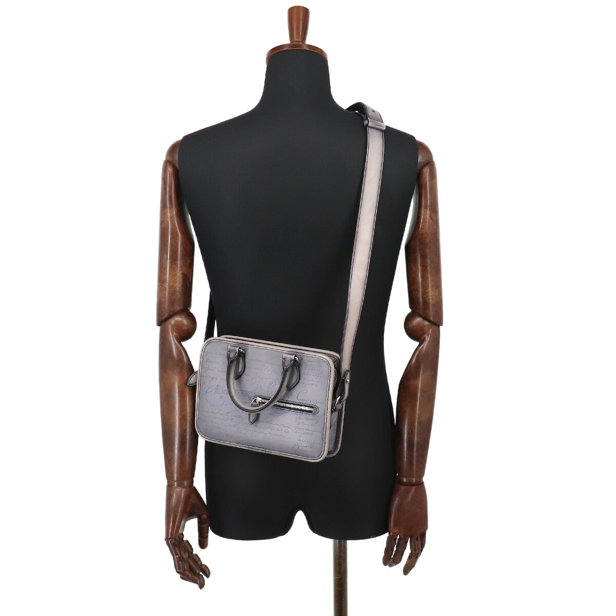 Calligraphy Unjour Gulliver 2way Hand Bag Venezia Leather