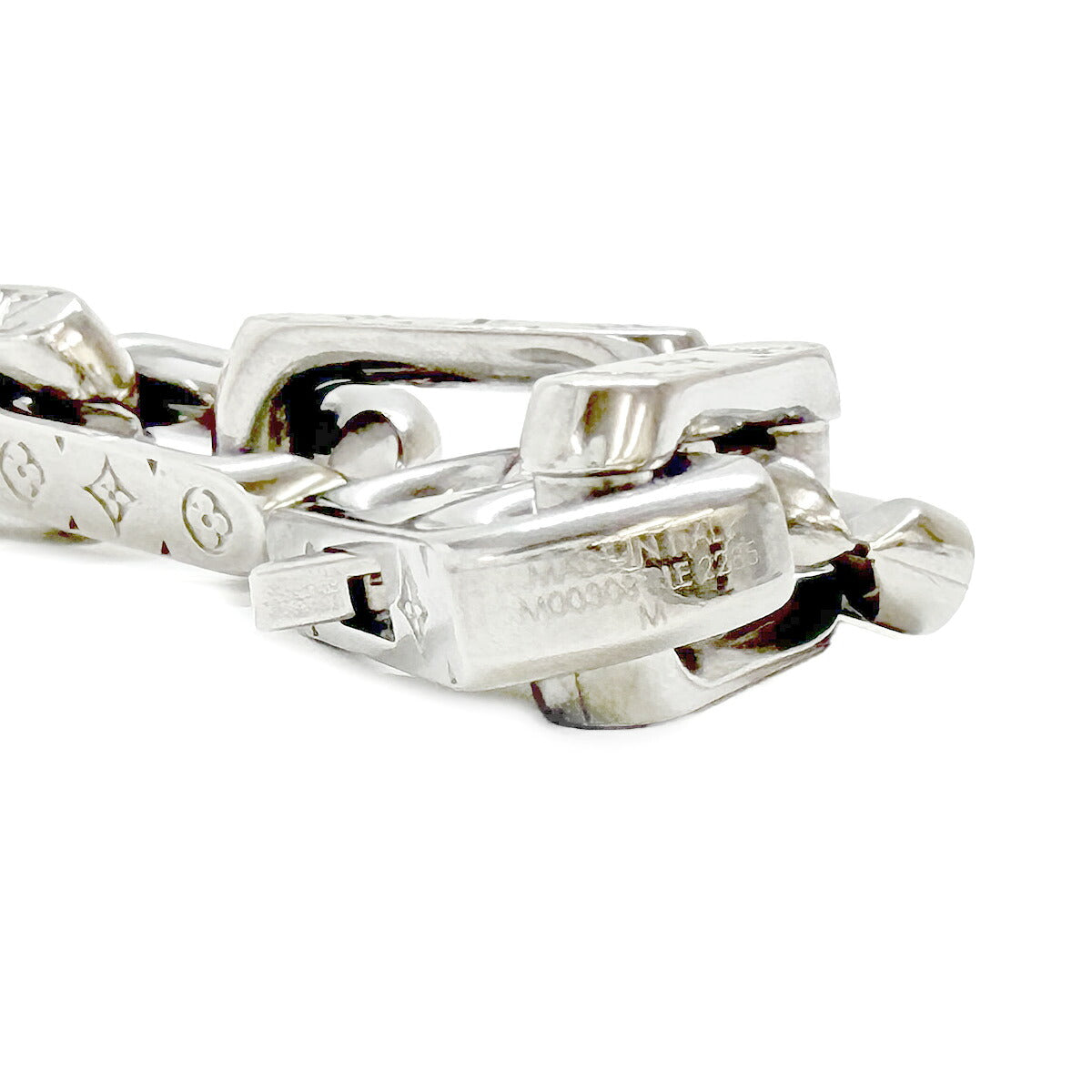 Monogram Chain Bracelet Silver M00308 Accessory