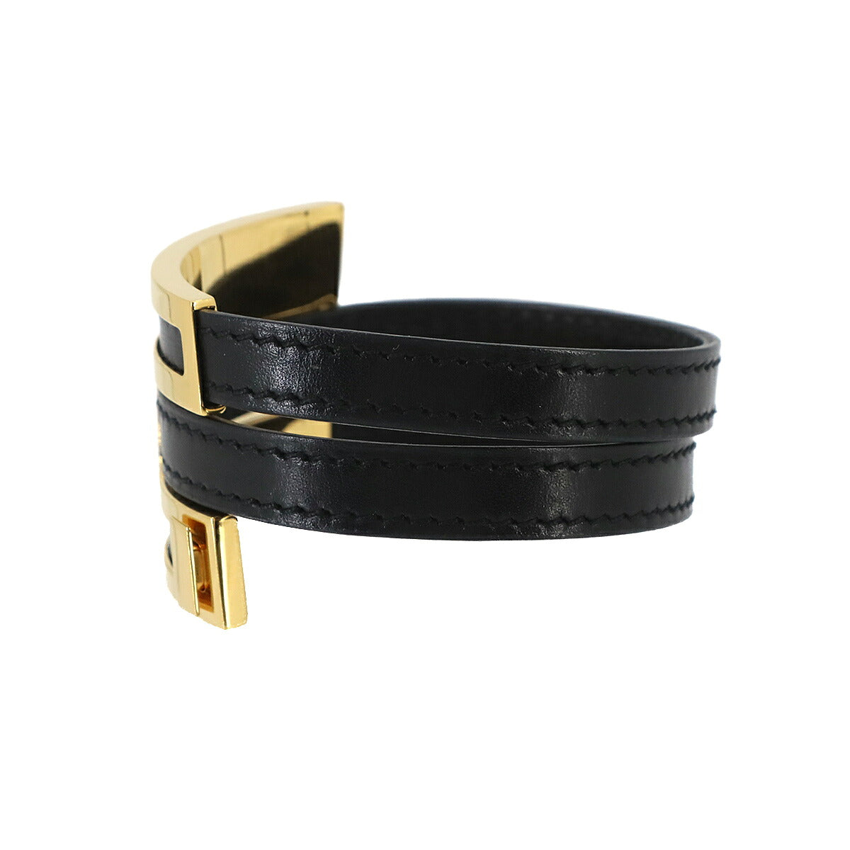 Pousse Pousse Bracelet Box calf Black Accessory