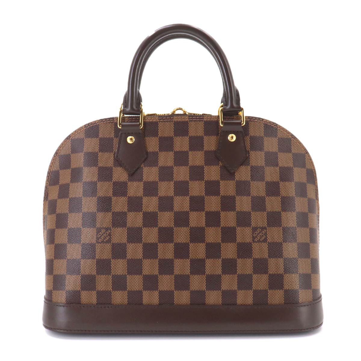 Damier Alma PM Hand Bag Ebene Brown N53151 Purse