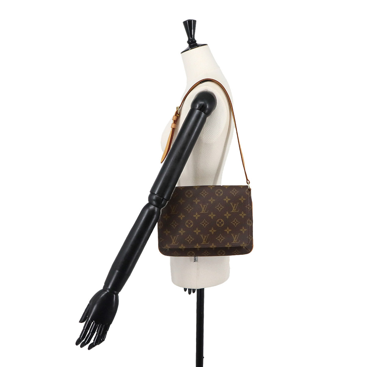 Monogram Musette Tango Short Shoulder Bag Brown M51257
