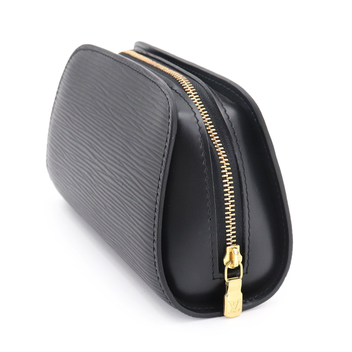 Epi Dauphine PM Pouch Leather Noir M48442 Purse