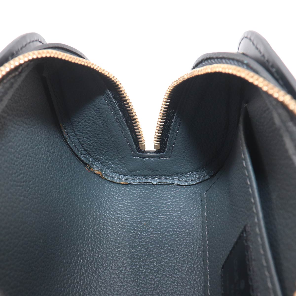Epi Dauphine PM Pouch Leather Noir M48442 Purse