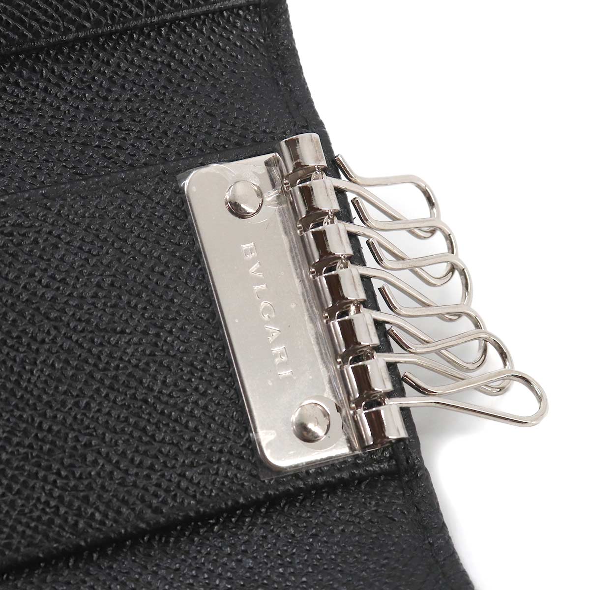 BVLGARIBVLGARI Man Key Case Leather Black 282234