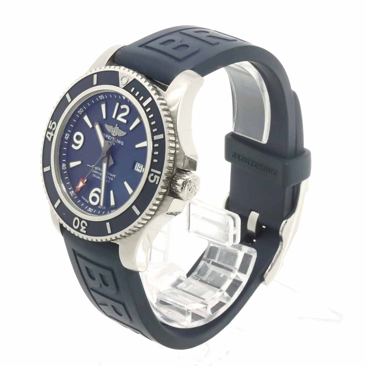 Super Ocean Automatic 44 A17367 Blue Dial Mens Watch