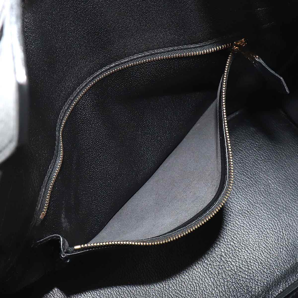 Birkin 30 Hand Bag Ardennes Black Purse