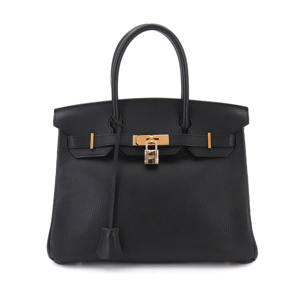Birkin 30 Hand Bag Ardennes Black Purse