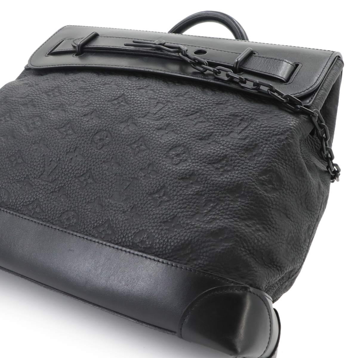 Monogram Taurillon Steamer PM Hand Shoulder Bag M55701
