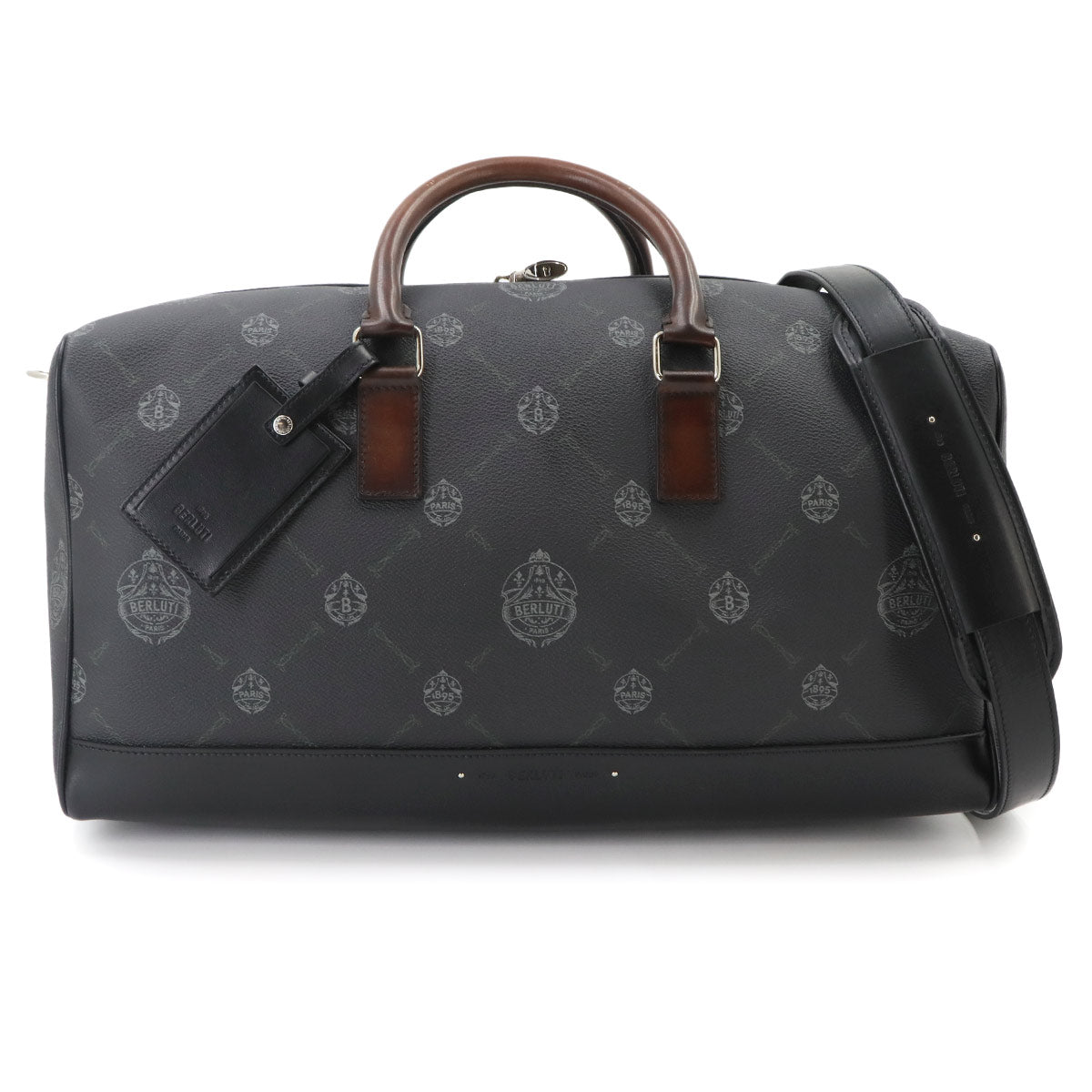Week Off MM Boston Trave Shoulder Bag PVC Leather Travel