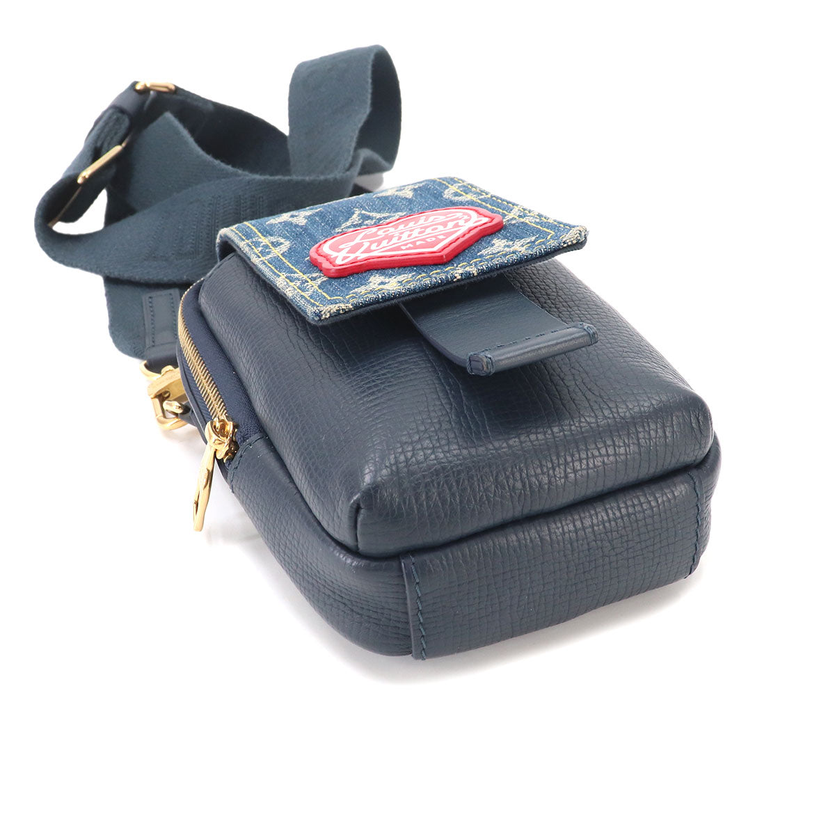 LV Squared Double Phone Pouch M81060 NIGO