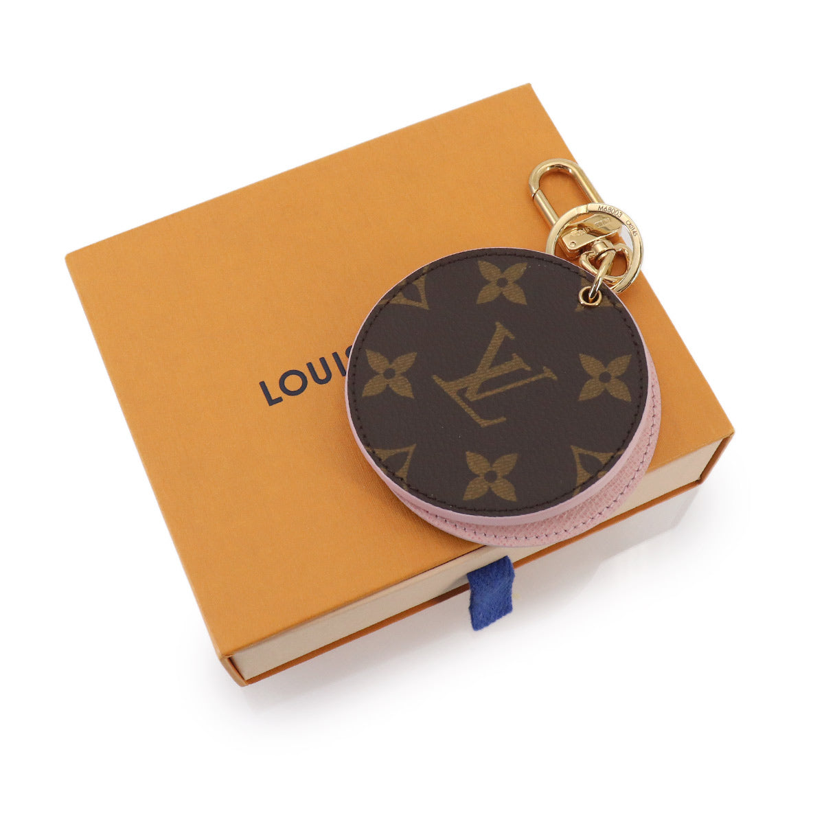Bag Charm LV Mirror Monogram Rose Ballerine M68003