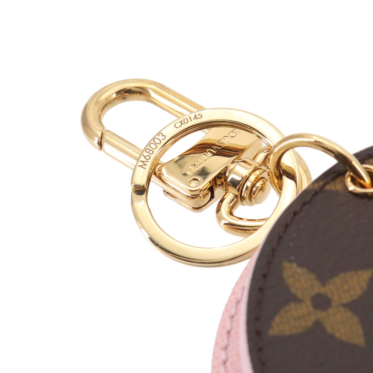 Bag Charm LV Mirror Monogram Rose Ballerine M68003