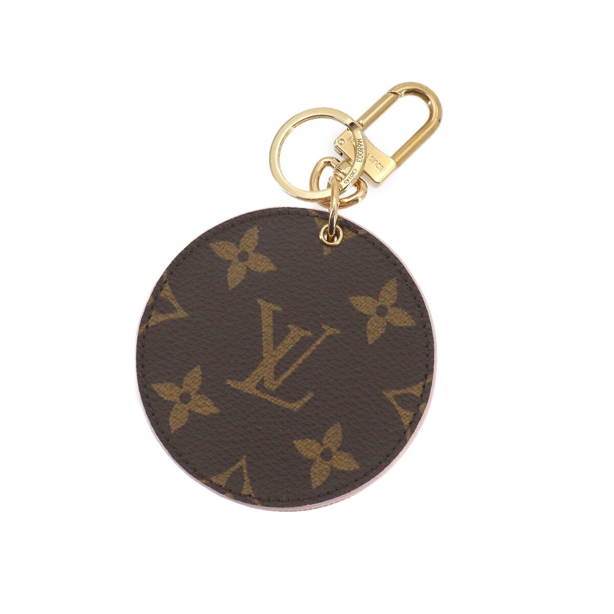 Bag Charm LV Mirror Monogram Rose Ballerine M68003