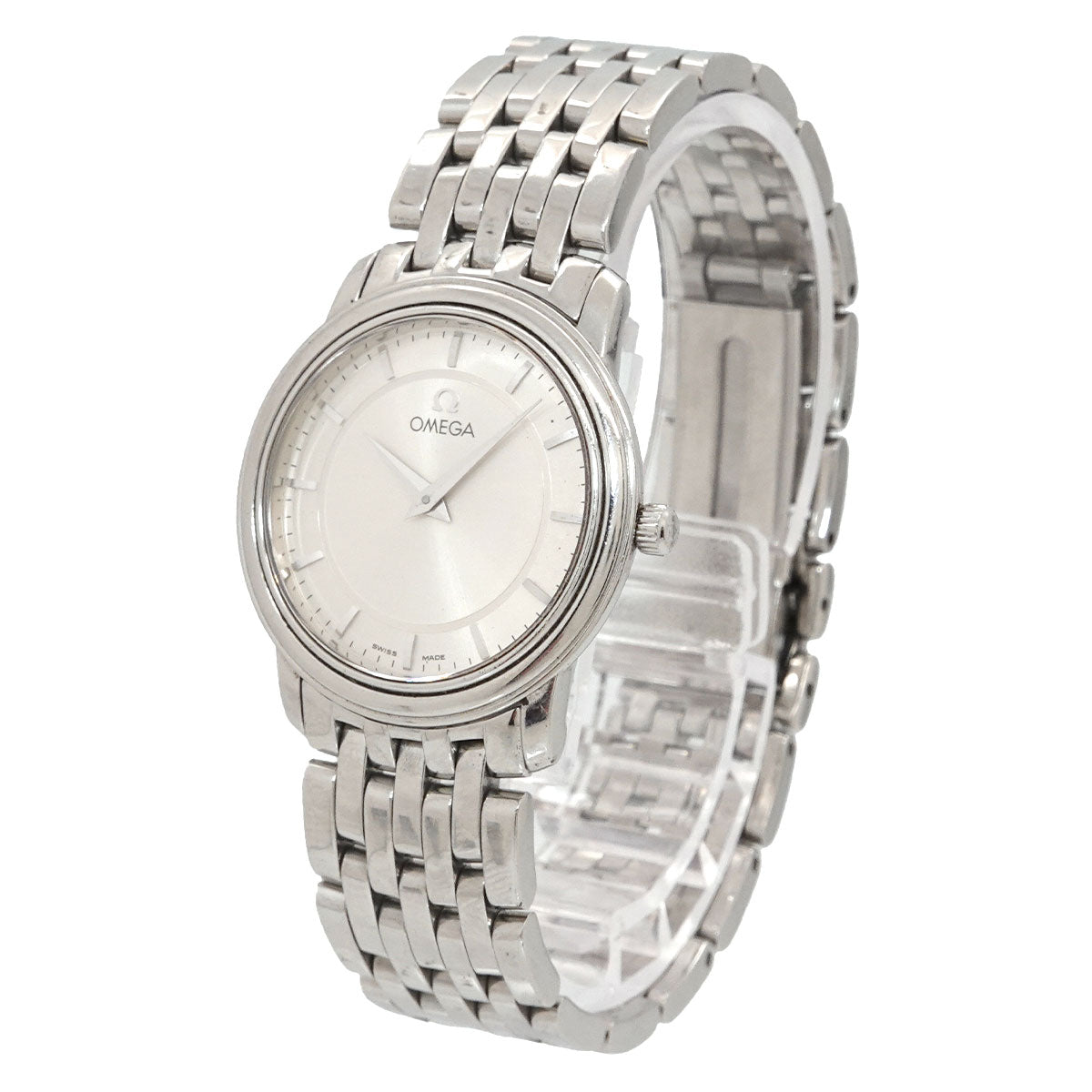 De Ville Prestige 4580.31 Quartz Silver Dial Ladies Watch
