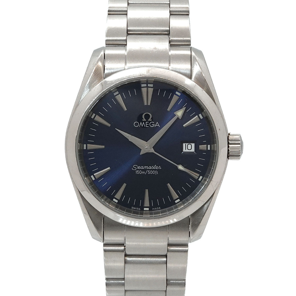 Seamaster Aqua Terra 2518.80 Quartz Blue Dial Men Watch 90332500