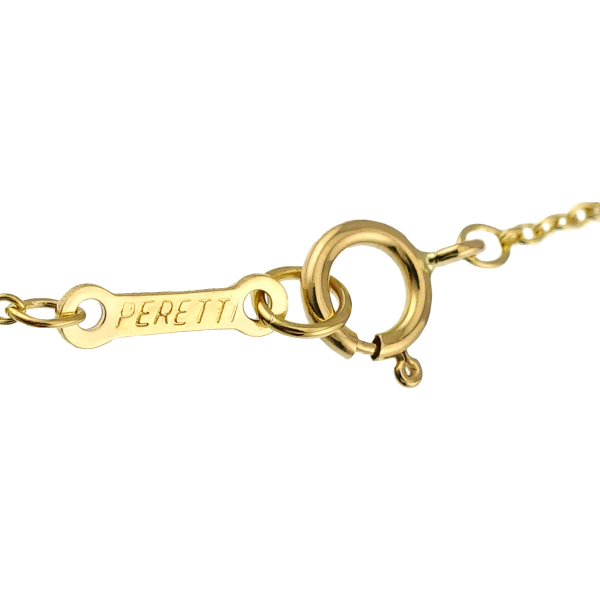 Open Heart Necklace 18K Yellow Gold 750
