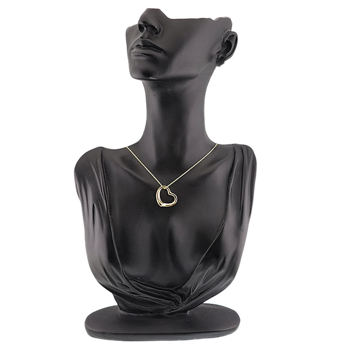 Open Heart Necklace 18K Yellow Gold 750