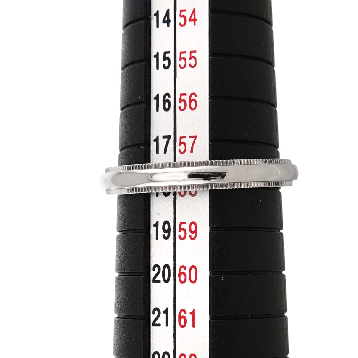 Milgrain Band Ring Platinum size8.25(US)