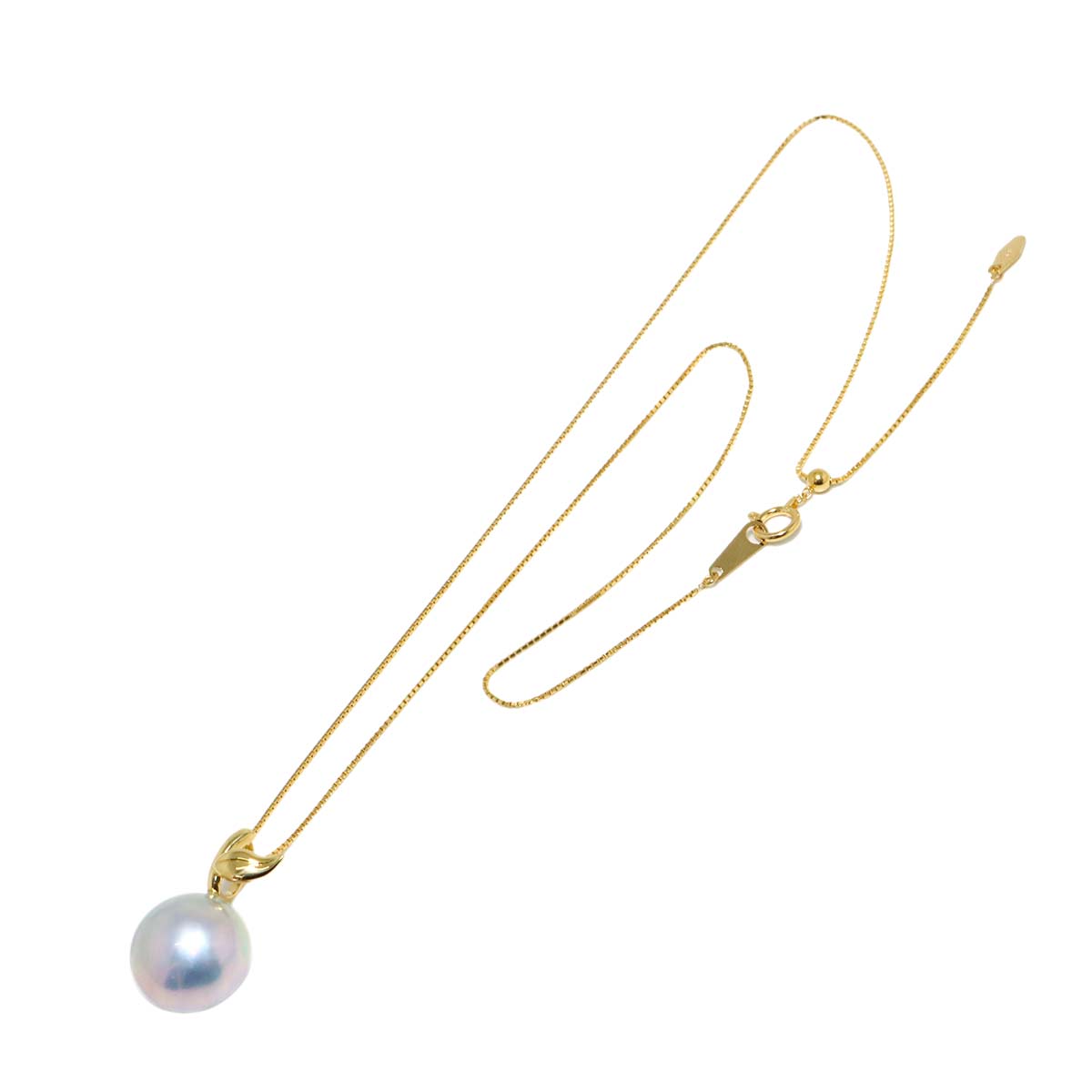 Mabe Pearl 14.0mm Necklace 18K YG 750