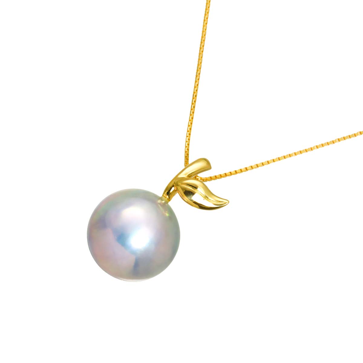 Mabe Pearl 14.0mm Necklace 18K YG 750