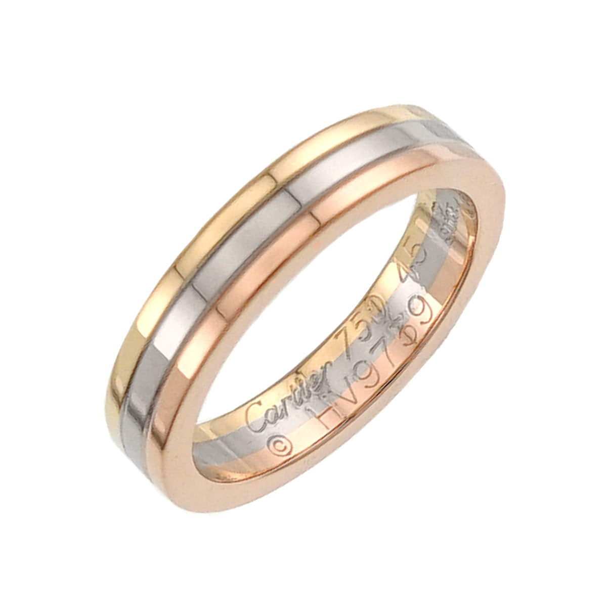 Vendome Ring 18K YG WG PG 750 size45 3.25(US)