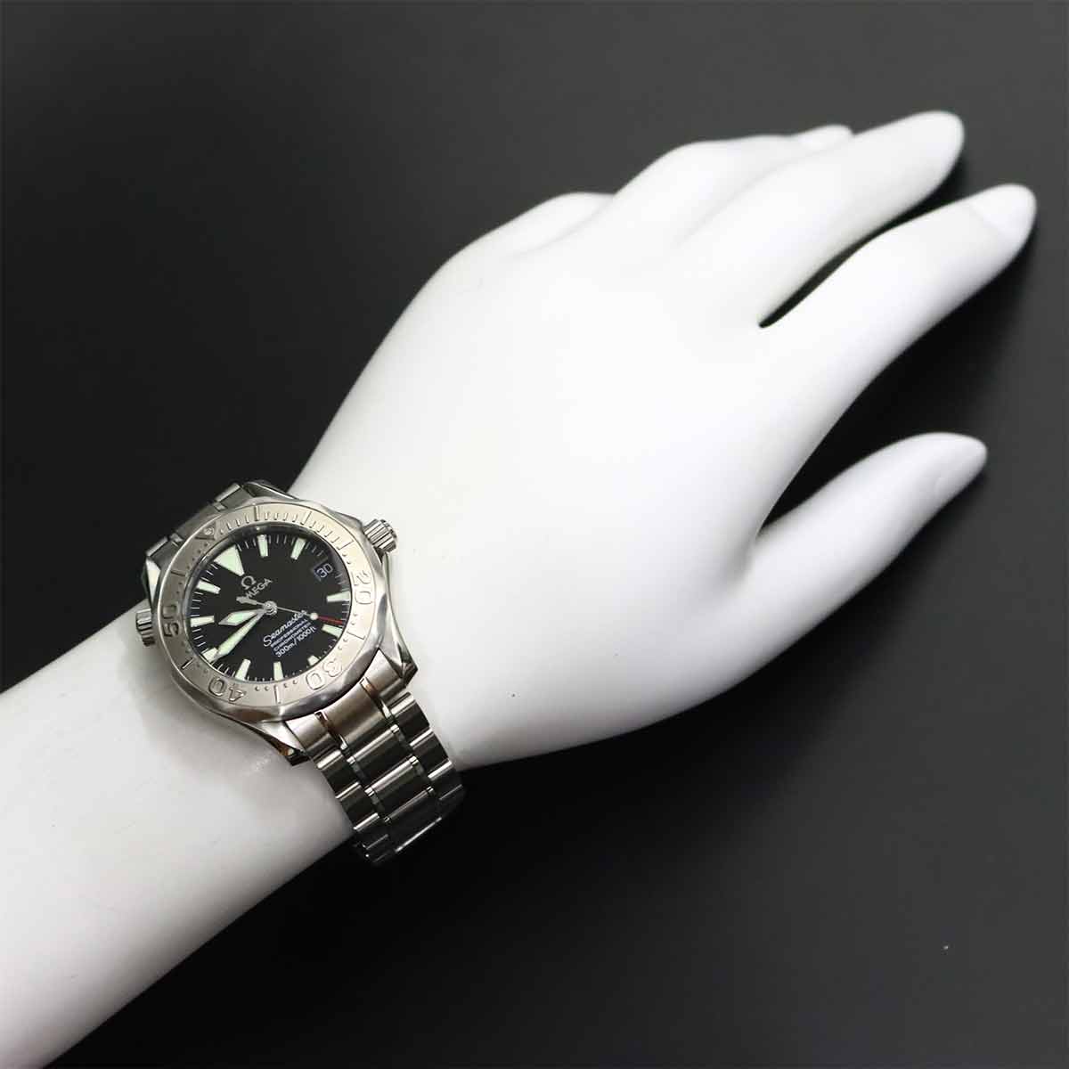 Seamaster 300 2236 50 WG Automatic Black Dial Boys Watch