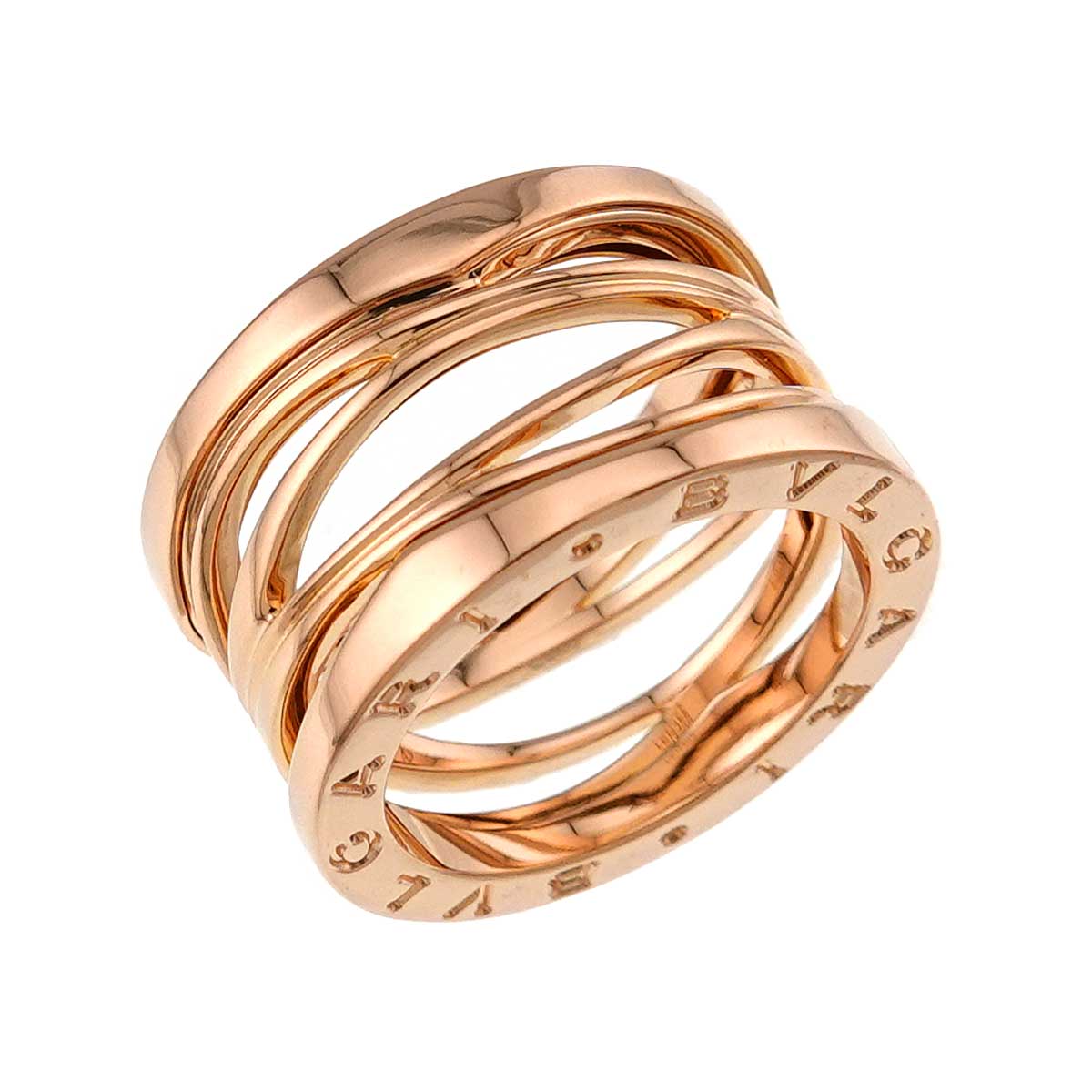 B-zero1 Legend Ring 18K PG Pink Gold 750 size52 5.5-5.75(US)