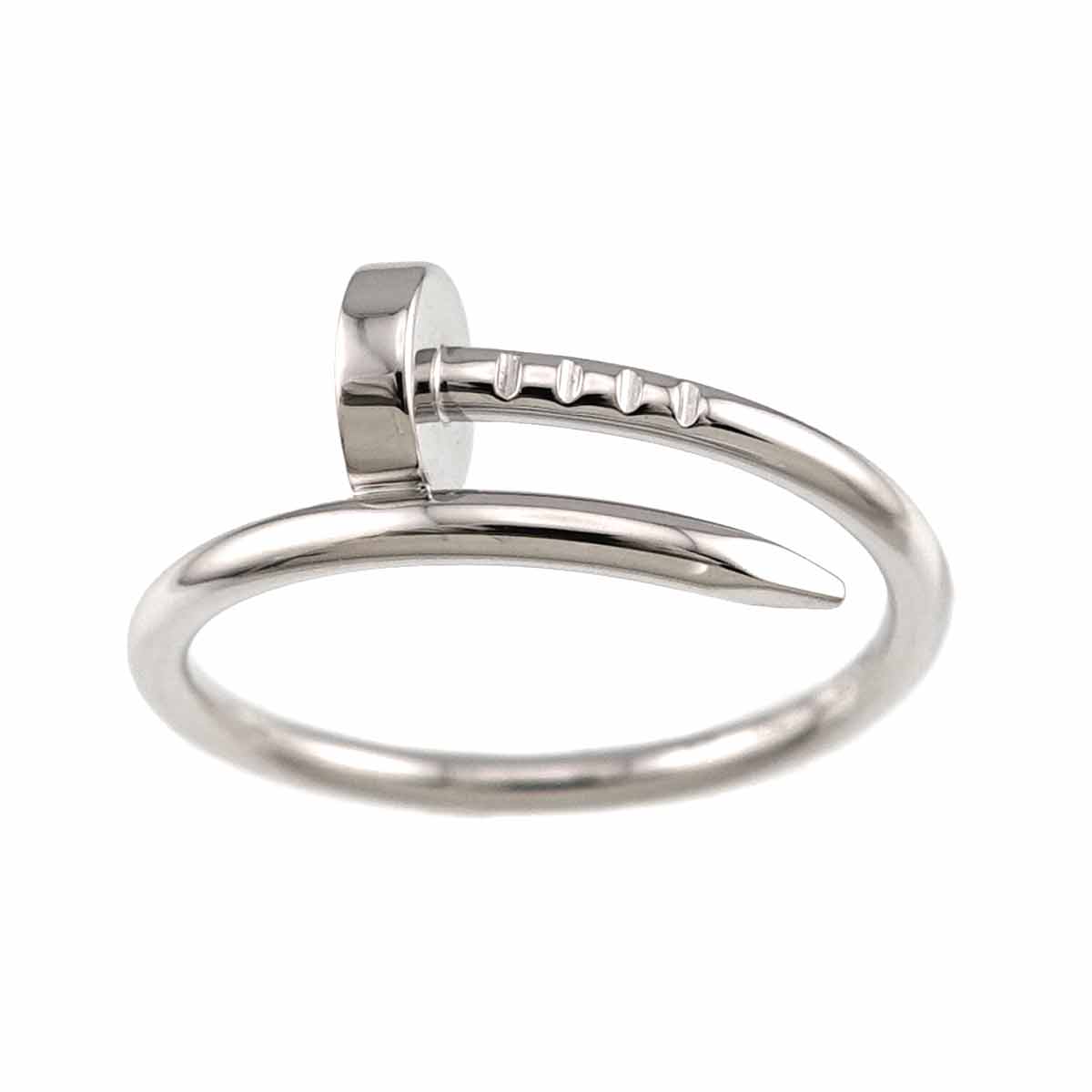 JUSTE UN CLOU SM Ring 18K WG 750 Size54 6.75(US)