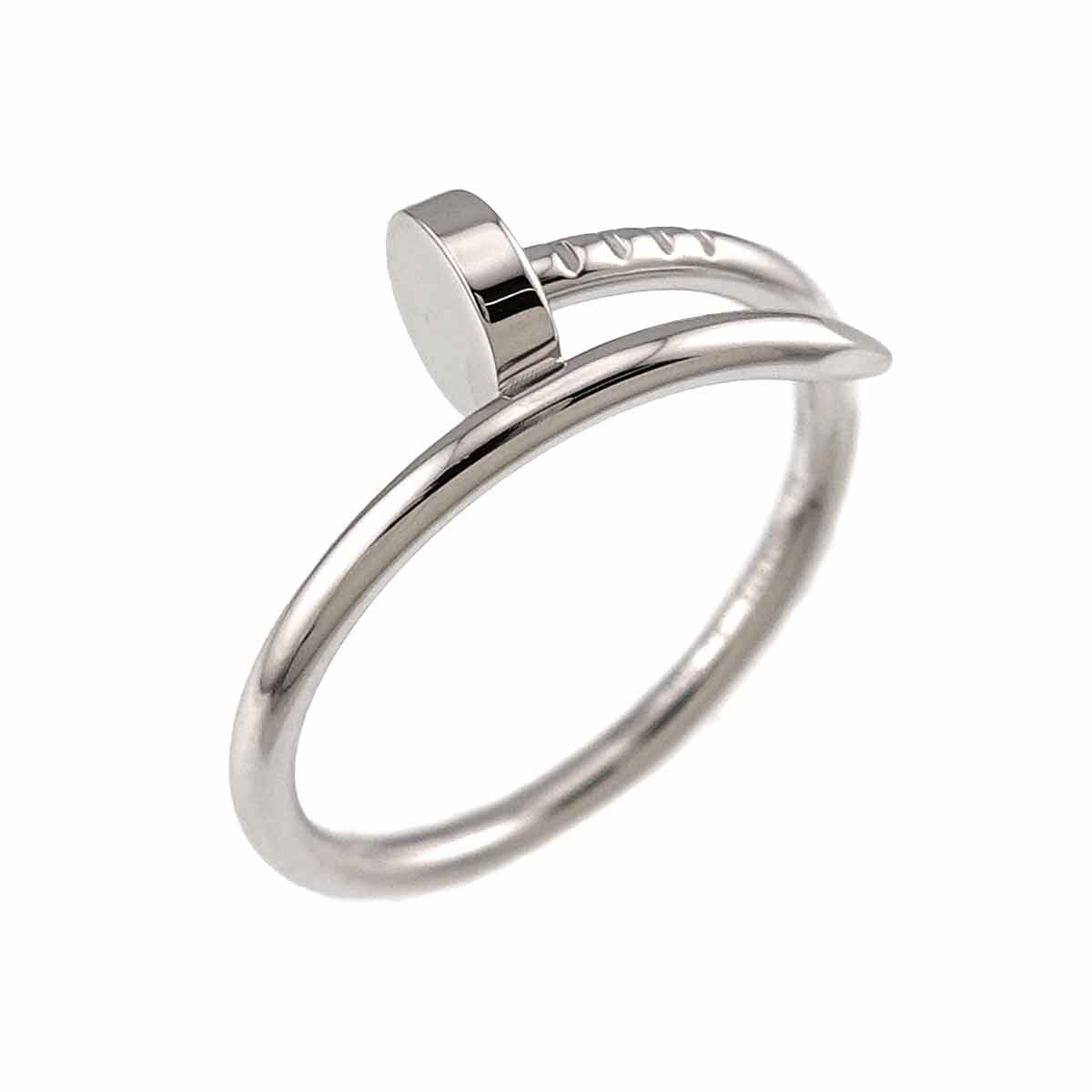 JUSTE UN CLOU SM Ring 18K WG 750 Size54 6.75(US)